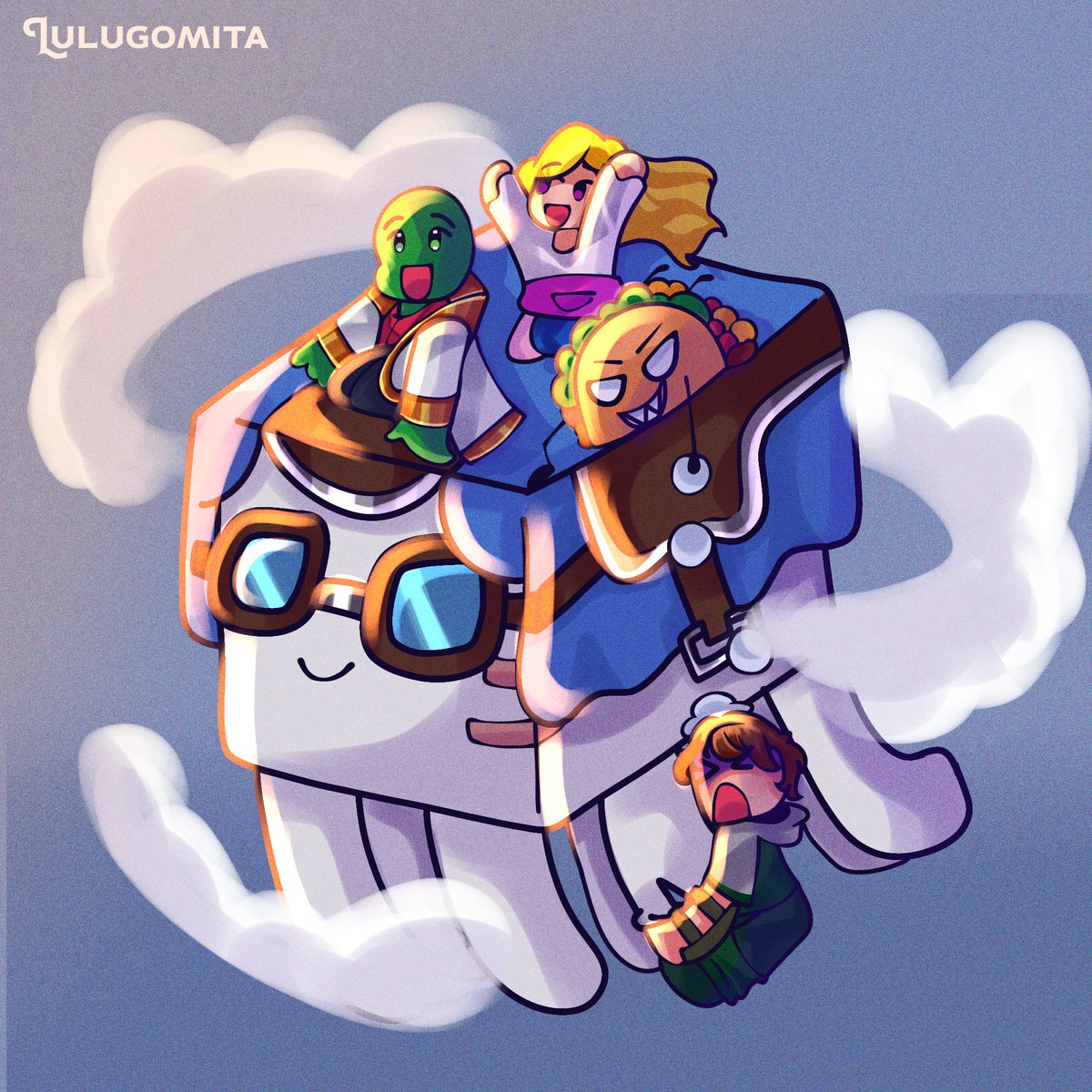 Lulugomita 💜 tweet media