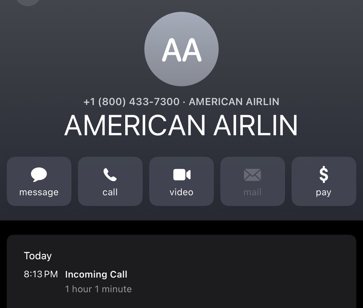 just spent an hour (95% on hold as it was a call back) on the phone with <a href="/AmericanAir/">americanair</a> trying to get a flight issue resolved.

the most useless help. rude agent. 

absolutely the worst 'help' ive ever received.