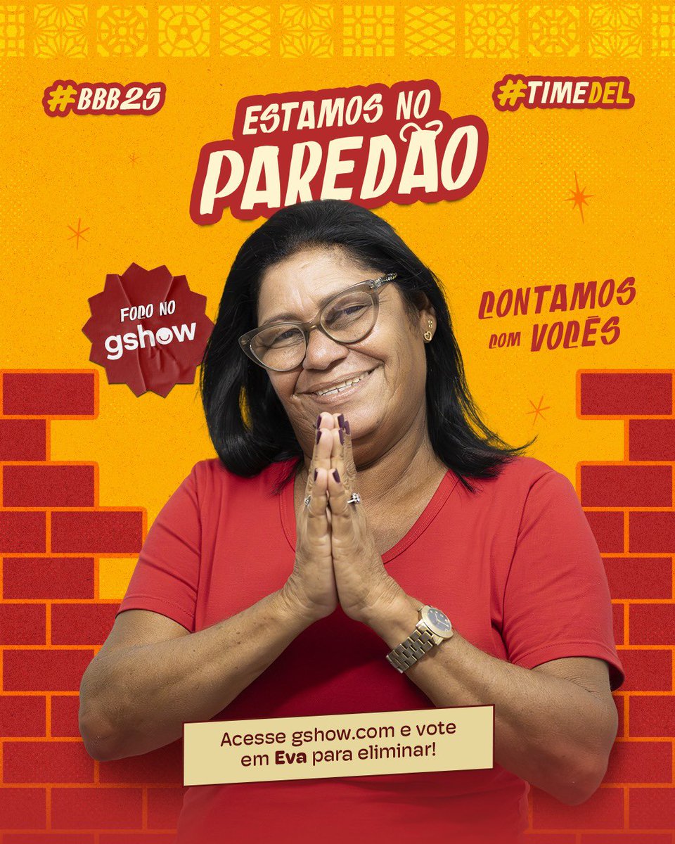 delmadossantos_'s tweet photo. O jogo é assim, e dessa vez não teve como escapar: Dona Delma tá no Paredão!

Agora é foco total no Gshow. Por aqui, somos #ForaEva! Bora votar e garantir que nossa sogra favorita continue na casa. O jogo precisa dela, das opiniões sinceras e das pérolas que só ela solta!

Contamos com vocês! Deixa teu recado pra Del aqui e já chama geral pra votar! 

#TimeDel no #BBB25 | 🍺