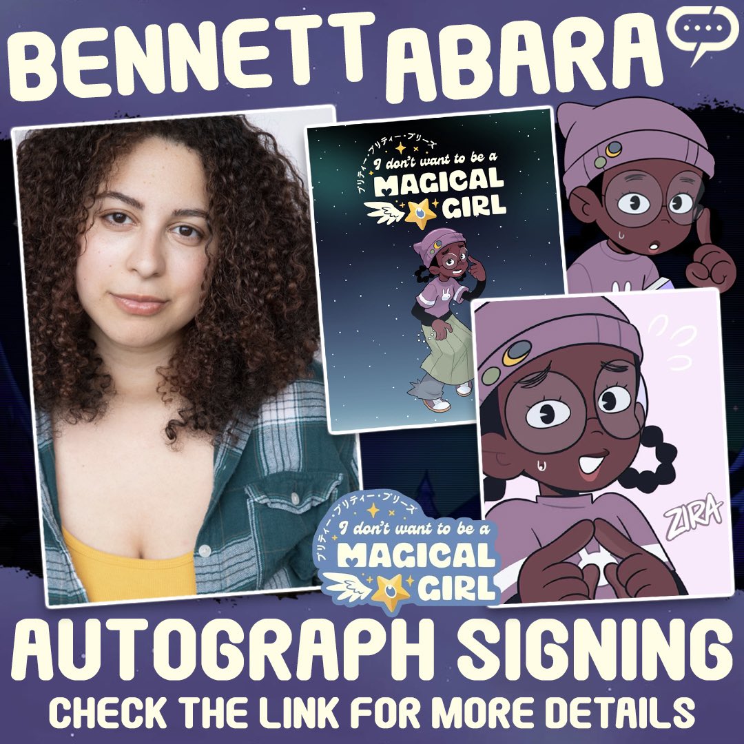 Get your Zira, Jo, Boruto and other fave character items signed from my @streamily store and check out our cast and crew panel Sat at 3pm ET/12pm PT simulcast on @kianamai and @notsoaveragefangirl’s YT channels!

Streamily.com/bennettabara