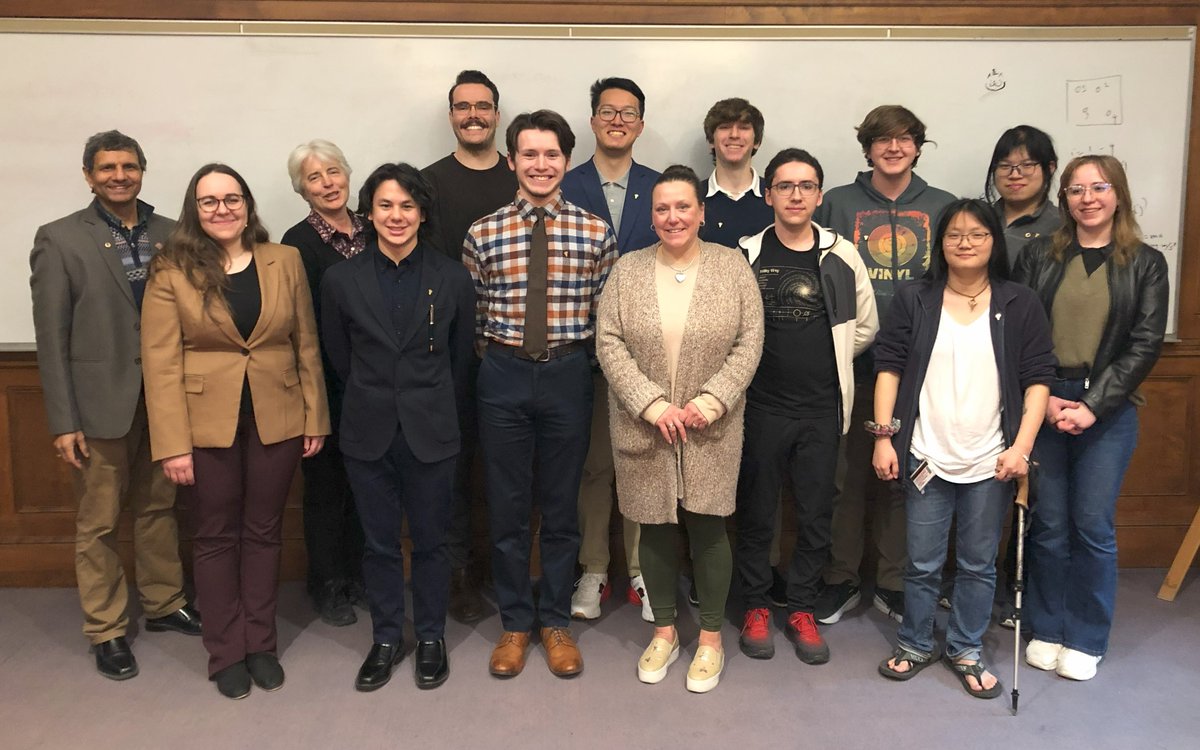 Congratulations to all WPI outstanding physics/astrophysics/astronomy enthusiasts for their inductions to Sigma Pi Sigma, the Physics and Astronomy Honor Society! Thanks to Dr. Raisa Trubko for a great presentation! Thanks to WPI Physics department for the support!