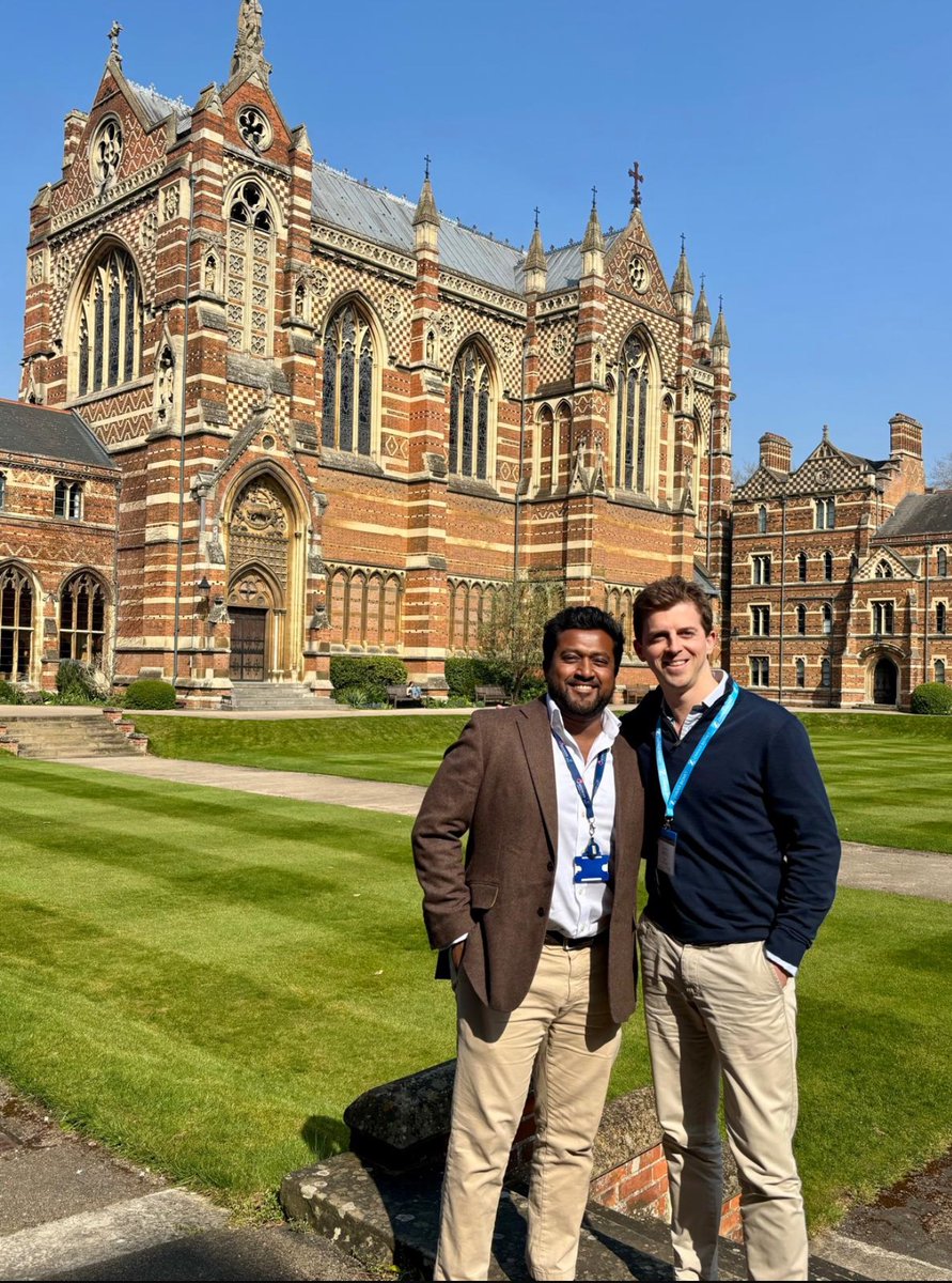 Nice chance to catch up with Henry Magill before he’s off to Toronto at the Oxford Uni course <a href="/KebleOxford/">Keble College, Oxford</a> <a href="/NWTOrtho/">North West Thames Orthopaedic Rotation</a>