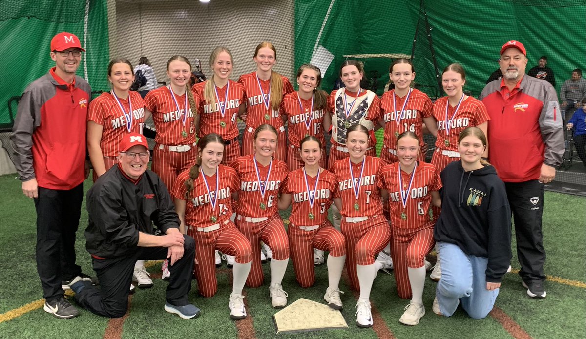 Medford Raiders Softball (@raidersmashsb) on Twitter photo Danny Mac Champs!!
Big wins today vs Marshfield (4-1) and Rice Lake (10-9 in 8).
Marshfield win
<a href="/LaneyHraby/">Laney Hraby</a> 1-1 2runs rbi
Ruthie Steinman 1-1 run and a walk
Rice Lake win
3 hits from <a href="/arndt_finley/">Finley Arndt</a> and <a href="/ZayleahL/">Zayleah Leonhardt</a>
2 hits apiece from <a href="/LaneyHraby/">Laney Hraby</a> <a href="/RyleeHraby/">Rylee Hraby</a> <a href="/AddisonBrahmer/">Addison Brahmer</a> Danny Mac Champs!!
Big wins today vs Marshfield (4-1) and Rice Lake (10-9 in 8).
Marshfield win
<a href="/LaneyHraby/">Laney Hraby</a> 1-1 2runs rbi
Ruthie Steinman 1-1 run and a walk
Rice Lake win
3 hits from <a href="/arndt_finley/">Finley Arndt</a> and <a href="/ZayleahL/">Zayleah Leonhardt</a>
2 hits apiece from <a href="/LaneyHraby/">Laney Hraby</a> <a href="/RyleeHraby/">Rylee Hraby</a> <a href="/AddisonBrahmer/">Addison Brahmer</a>
