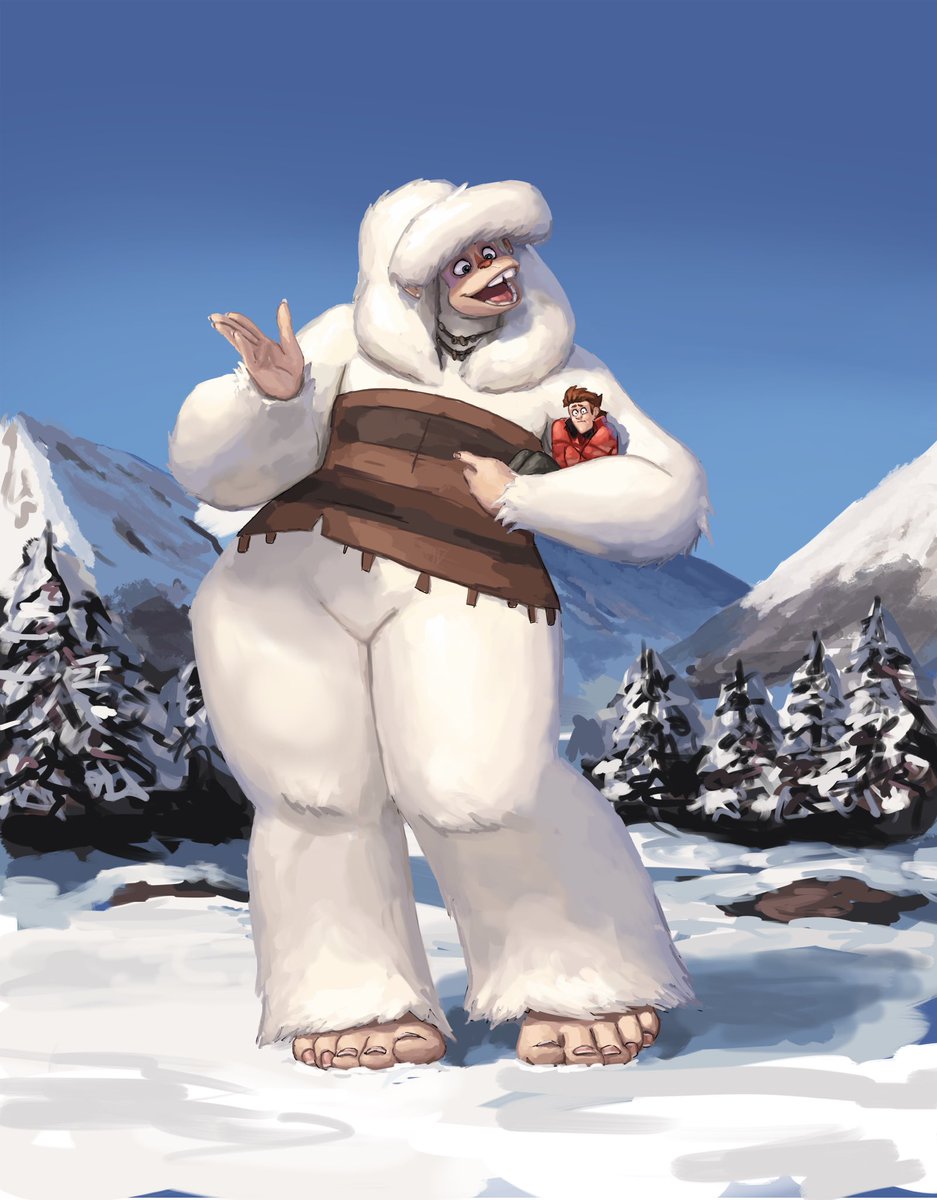 RedusTheRiotAct's tweet photo. Really liked Torsten Schrank’s concepts for Meechee from Small Foot (for obvious reasons)
Had to draw her myself and do her justice
Happy #funkymonkeyfriday ! 
#yeti #smallfoot #anthro #art #digitalart #procreateart https://t.co/OmVp6YUHNQ