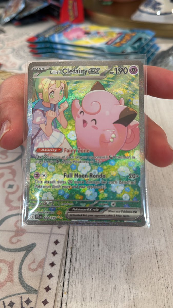 FennecFox2012's tweet photo. Second sleeved pack in! https://t.co/xUV55wpZxe