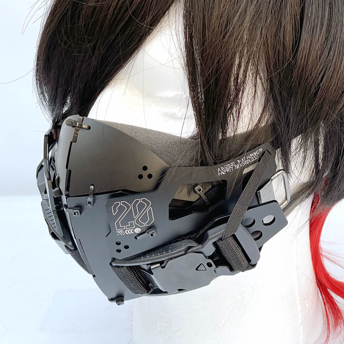 中央町戦術工芸　ネコミミユニット　マスクユニット 中央町戦術工芸 ネコミミユニット マスクユニット 大型立体ネコミミ