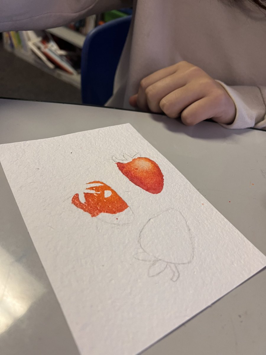 Arabella Wang (@airuhbelluh) on Twitter photo Learning about watercolor techniques in fine arts class after studying still life Strawberries <a href="/CajonValleyUSD/">CajonValleyUSD</a> <a href="/FlyingHillsFAME/">Flying Hills School of the Arts</a> Learning about watercolor techniques in fine arts class after studying still life Strawberries <a href="/CajonValleyUSD/">CajonValleyUSD</a> <a href="/FlyingHillsFAME/">Flying Hills School of the Arts</a>