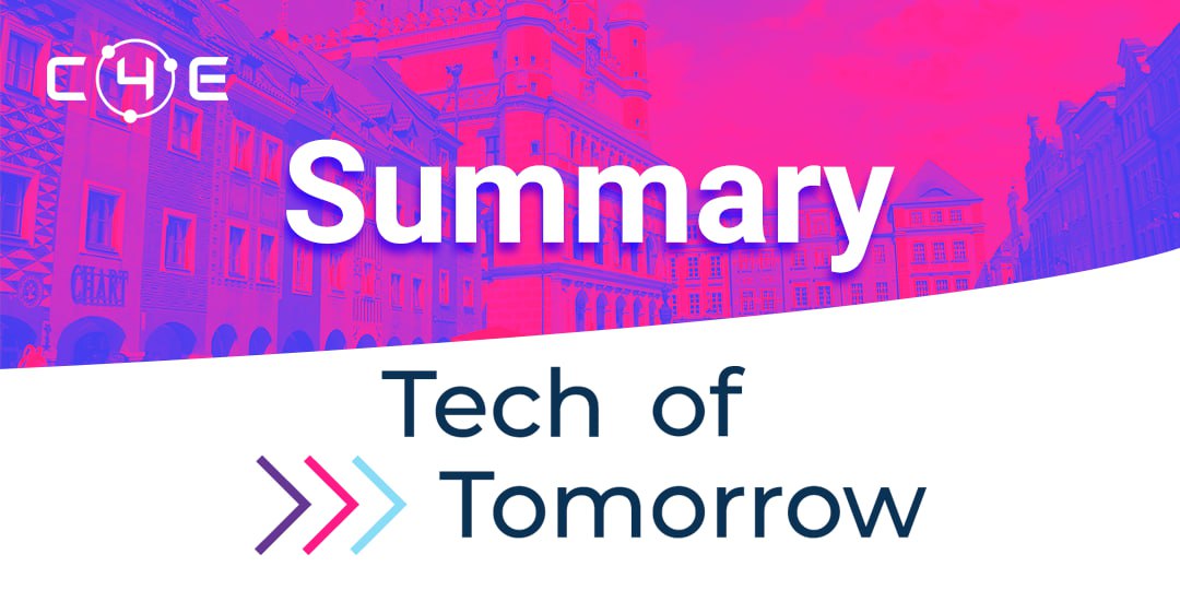 Exciting Times at Tech of Tomorrow! ⚡
<a href="/Chain4Energy/">C4E</a> had an incredible time in Poznań, Poland, showcasing how AI-powered solutions from C4E are set to transform the energy industry. Connecting with top entrepreneurs and investors was truly inspiring!

 Catch the highlights here👇