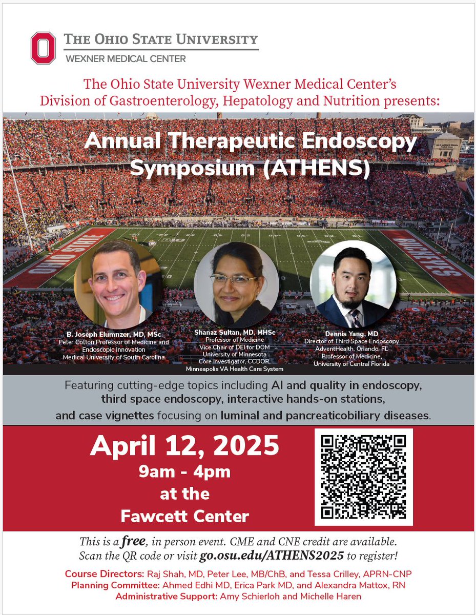 Jordan Burlen, MD (@jordanburlen) on Twitter photo The Best Damn GI Band in the Land! Join us at THE Ohio State University for great talks and exposure to the cutting edge advancements in Gastroenterology and what OSU can do for you!
<a href="/DrMohdZein/">Mohamad El Zein MD, MPH </a> <a href="/Jarshah4/">Raj Shah</a> <a href="/EricaParkMD/">Erica Park</a> <a href="/Jskeans1/">Jacob Skeans, MD</a> <a href="/som_krishna/">Somashekar Krishna, MD, MPH</a> <a href="/GIPapachristou/">Georgios Papachristou</a> <a href="/Eric_Swei/">Eric Swei</a> <a href="/HamzaWShah/">Hamza Shah</a> The Best Damn GI Band in the Land! Join us at THE Ohio State University for great talks and exposure to the cutting edge advancements in Gastroenterology and what OSU can do for you!
<a href="/DrMohdZein/">Mohamad El Zein MD, MPH </a> <a href="/Jarshah4/">Raj Shah</a> <a href="/EricaParkMD/">Erica Park</a> <a href="/Jskeans1/">Jacob Skeans, MD</a> <a href="/som_krishna/">Somashekar Krishna, MD, MPH</a> <a href="/GIPapachristou/">Georgios Papachristou</a> <a href="/Eric_Swei/">Eric Swei</a> <a href="/HamzaWShah/">Hamza Shah</a>