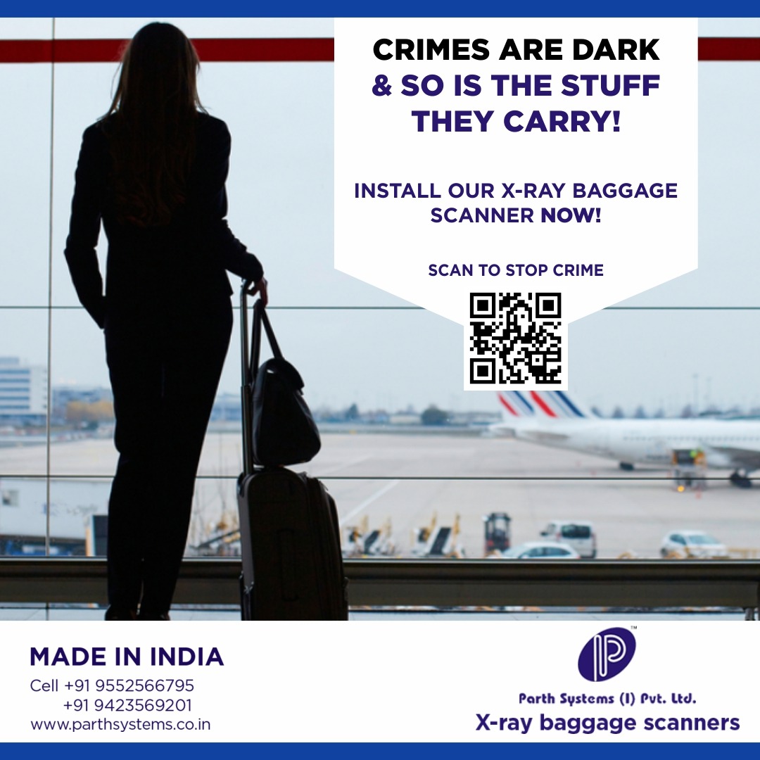 parsysipl's tweet image. See Beyond the Surface – Secure Your World with Our X-Ray Baggage Scanner.

#ParthSystems #india #ParthSystemsIndia #XRayScanner #SecuritySolutions #TravelSafety #BaggageSecurity #CrimePrevention #SafeTravel #AirportSecurity #TechForSafety #SmartSecurity #SecurityTech