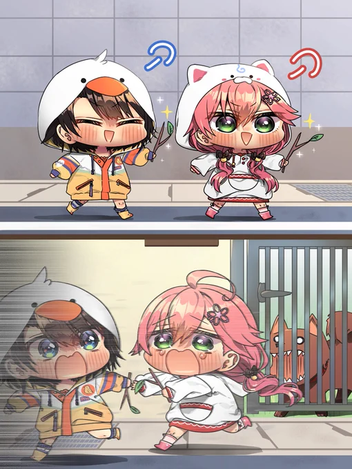 おれ達、最強じゃん!
#miko_Art #プロテインザスバル 