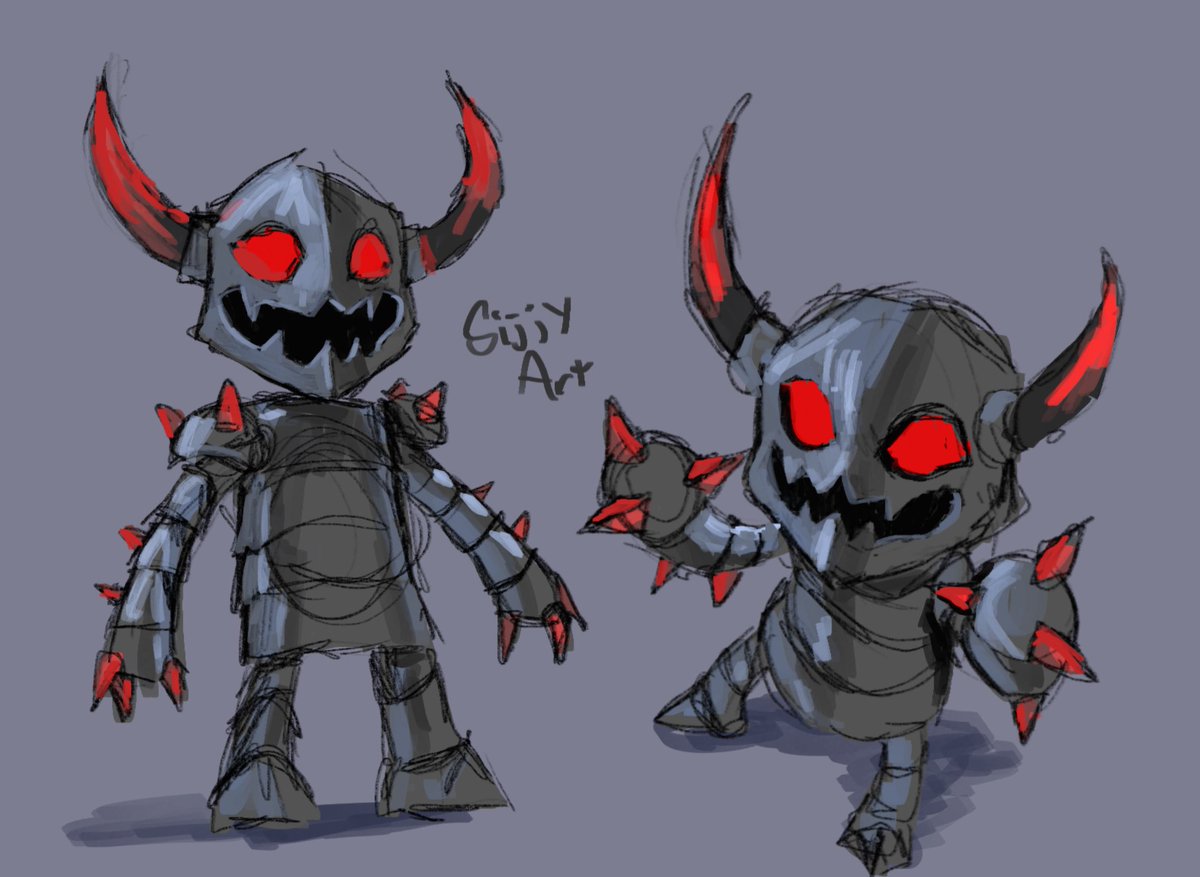 Sijjy (@officialsijicz) on Twitter photo Did a fun lil sketch thing, behold the minions of <a href="/brangeddon/">Geddon ⚔️⛓️</a>! The Armorlings!… Geddonlings… Brandlings? Did a fun lil sketch thing, behold the minions of <a href="/brangeddon/">Geddon ⚔️⛓️</a>! The Armorlings!… Geddonlings… Brandlings?