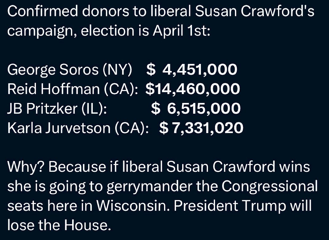 Jack (@jacknotanumber) on Twitter photo It should be against the law for out of staters to contribute to a non Federal race. It should be against the law for out of staters to contribute to a non Federal race.