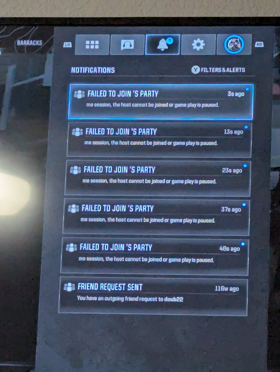 Earning loads of double XP sitting in a lobby unable to join a game. Good job, #Warzone and <a href="/CallofDuty/">Call of Duty</a>