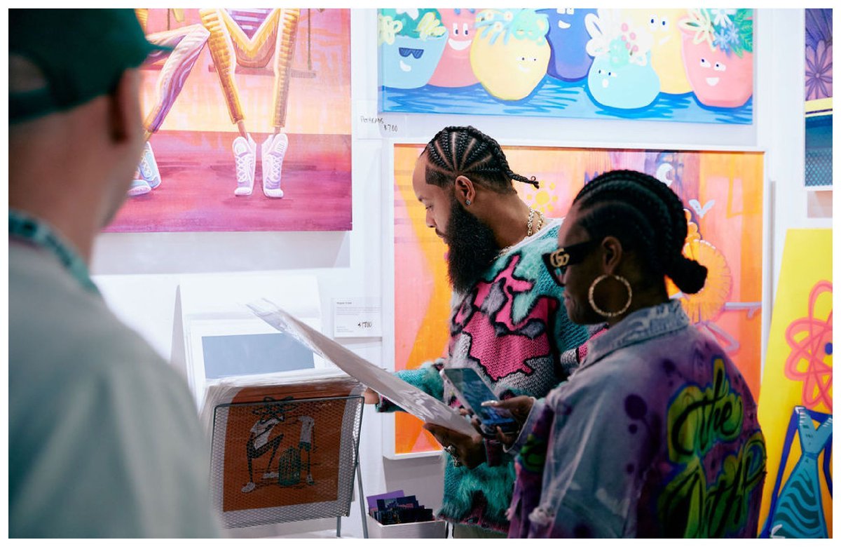 BlockClubCHI's tweet photo. 27 things to do in Chicago this weekend: 
▪️ White Sox home openers 
▪️ Other Art Fair
▪️ Vintage Sale and more: https://t.co/hMLrMGPhmO https://t.co/Bo51RzOEiX