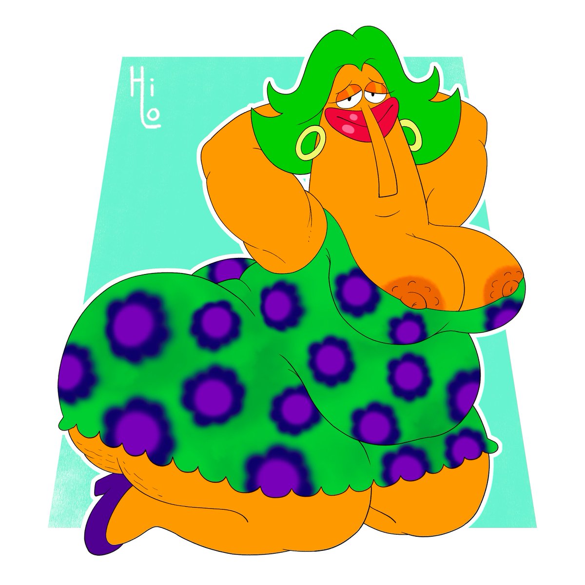 itsme_HiLo's tweet image. big mean bitch