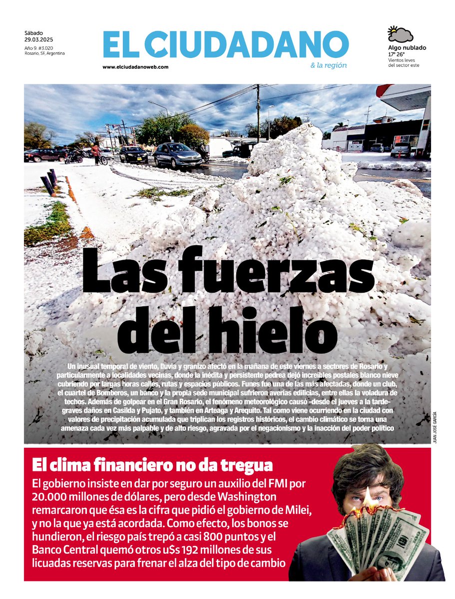 elciudadanoweb's tweet photo. ¿Viste la tapa de El Ciudadano? https://t.co/Gn0Dyt5yWS