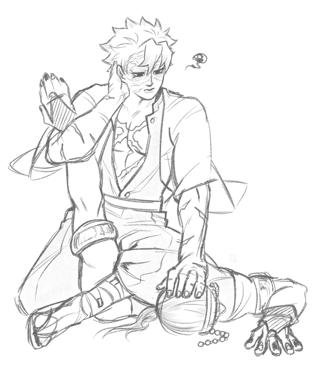 #kny #knytwt 
hellooo, ref eyeballing study with these two 
👊👊