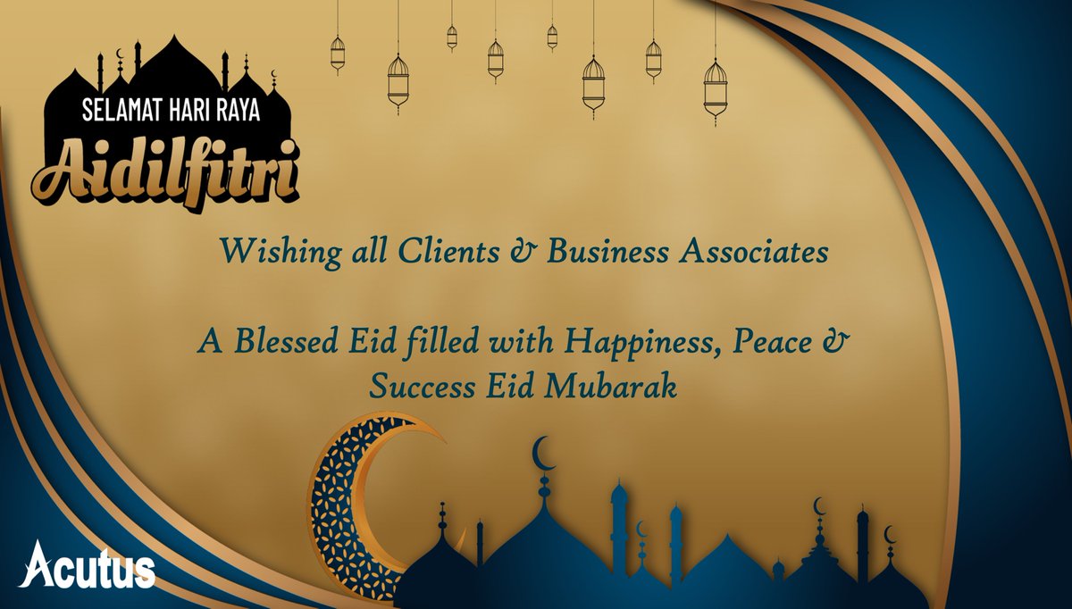 Acutusllp's tweet photo. Happy #EidMubarak to all our Muslim friends and Associates #Ramadan2025 https://t.co/hfGSUg6TZh