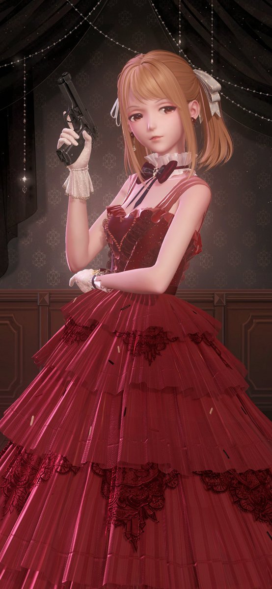 Shadow_vapor's tweet photo. 銃と薔薇🌹
#シャイニングニキ
#ShinningNikki https://t.co/3ul31G3MbO