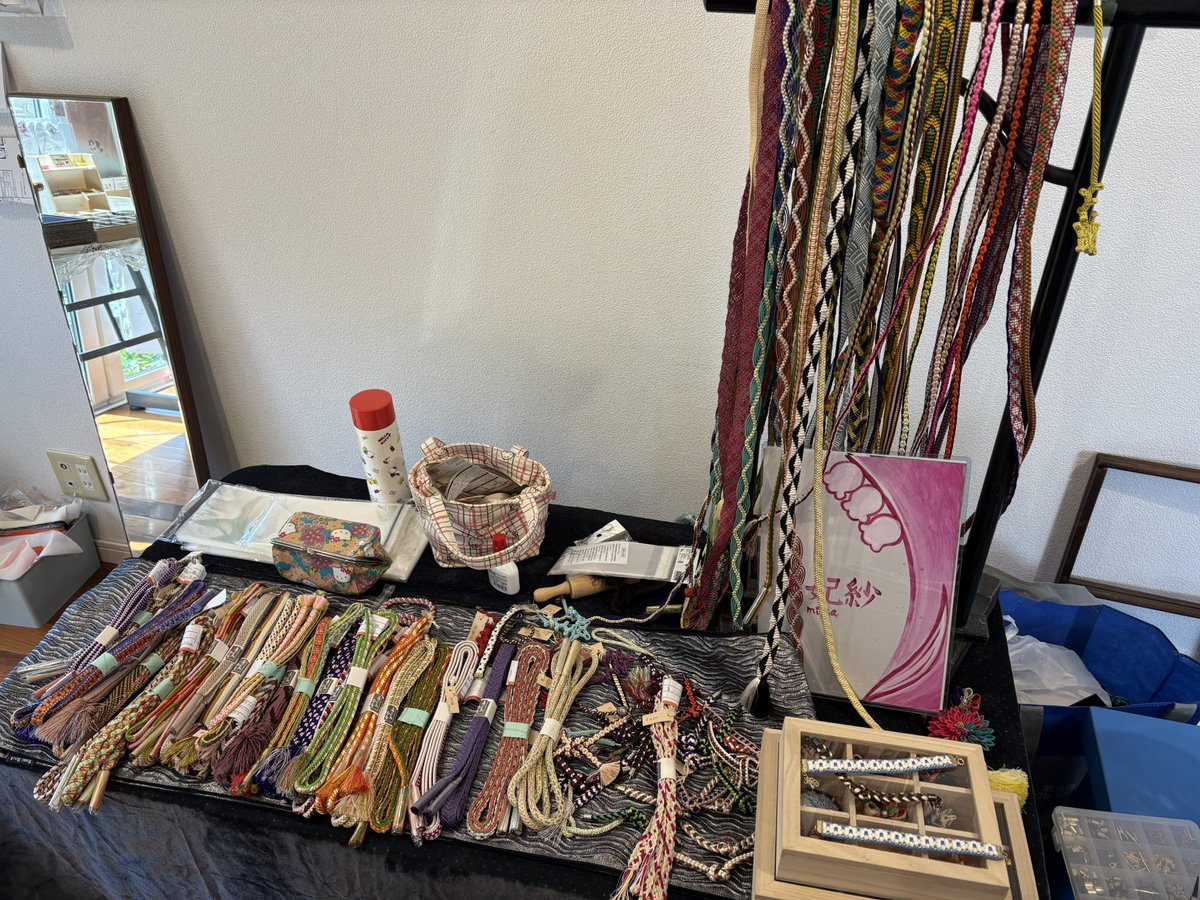 #百合庵de和空間
美妃紗さんの組紐ワークショップコーナー

<a href="/misia_kimono/">美妃紗～misia～</a>