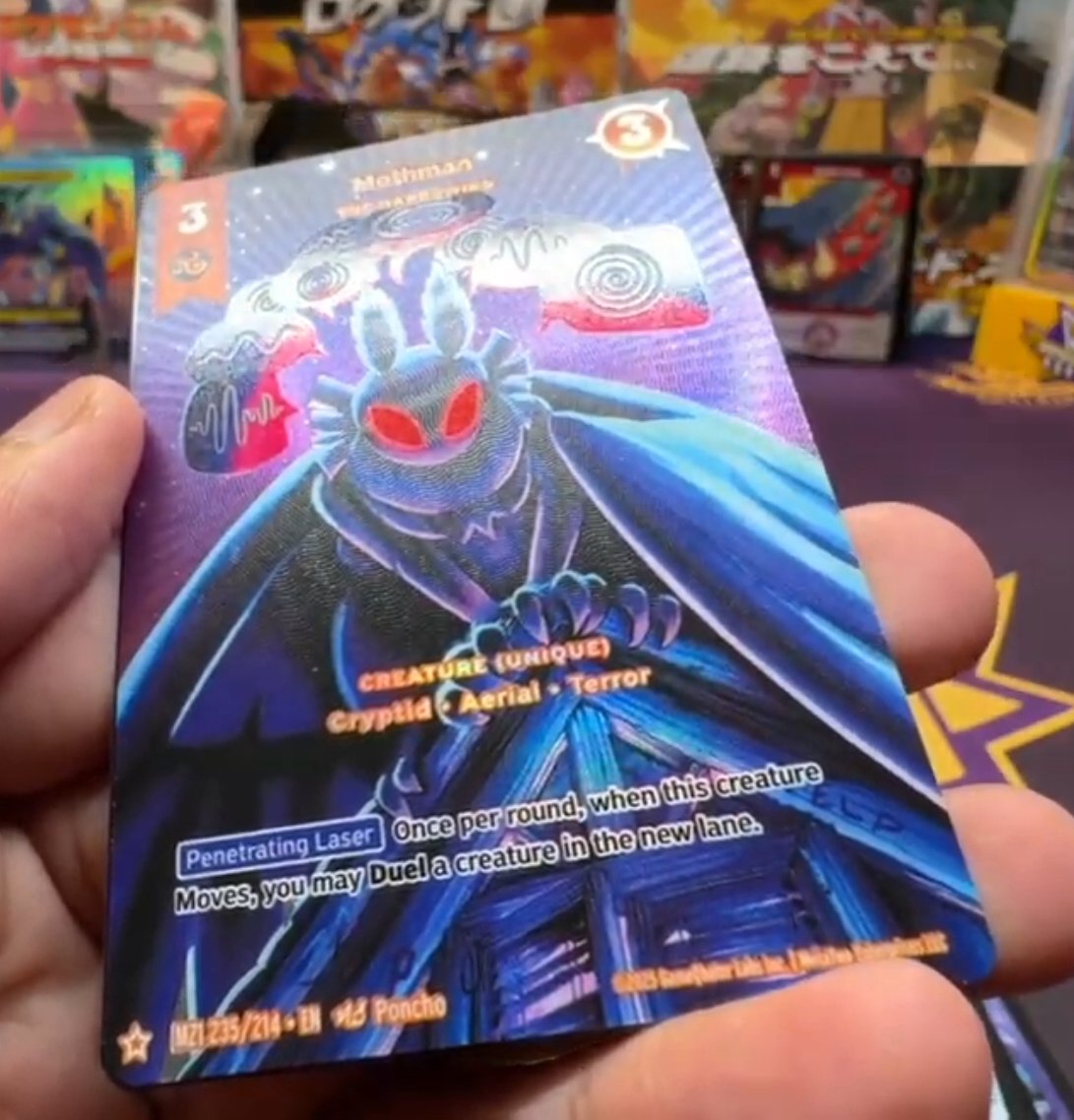 prof_reckless's tweet image. Hey @getcollectrapp 👀👀👀 

Have you seen the new 2025 meta zoo?! check out my #MOTHMAN! #metazoo2025 Can we add ASAP?