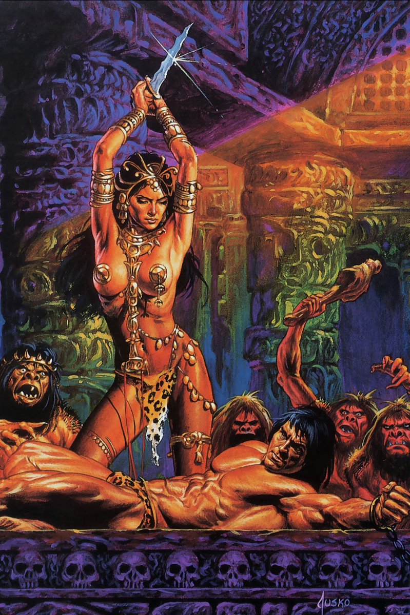 La of Opar - Joe Jusko
#fantasyart https://t.co/GejbKq0P2d