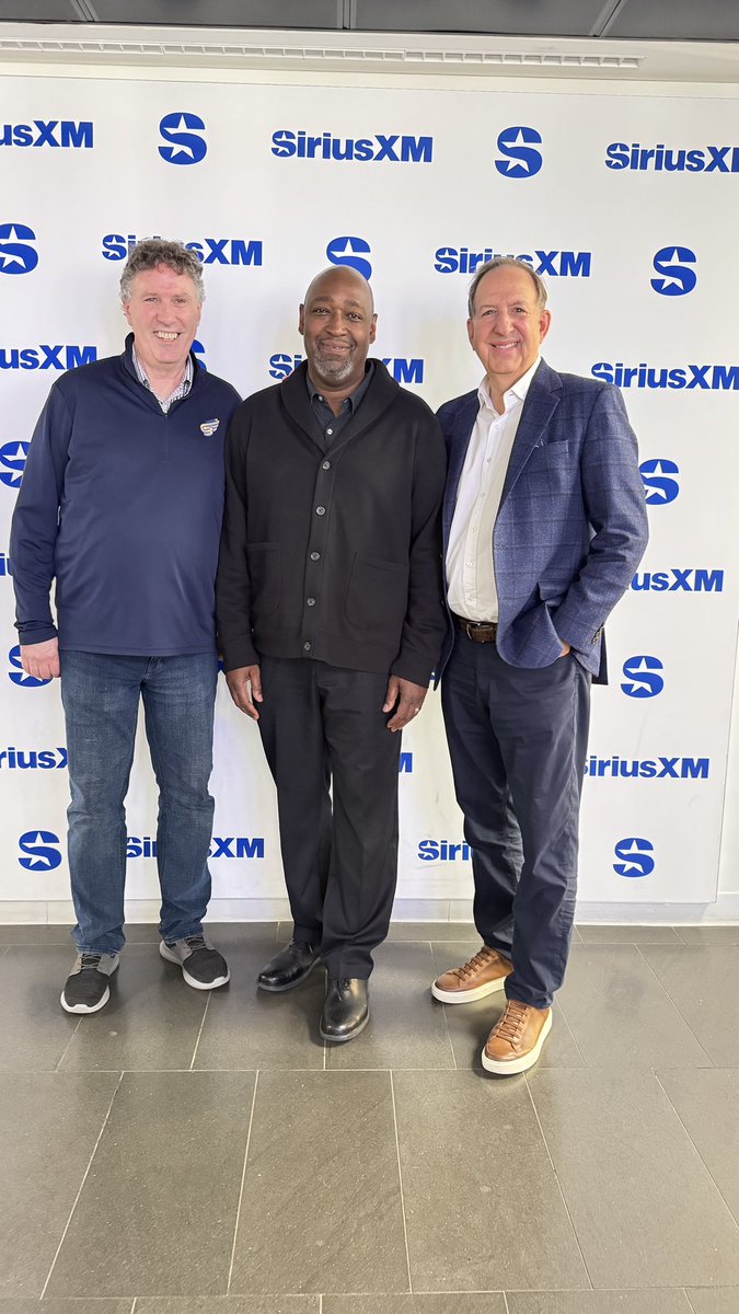Great session at <a href="/SIRIUSXM/">SiriusXM</a> .