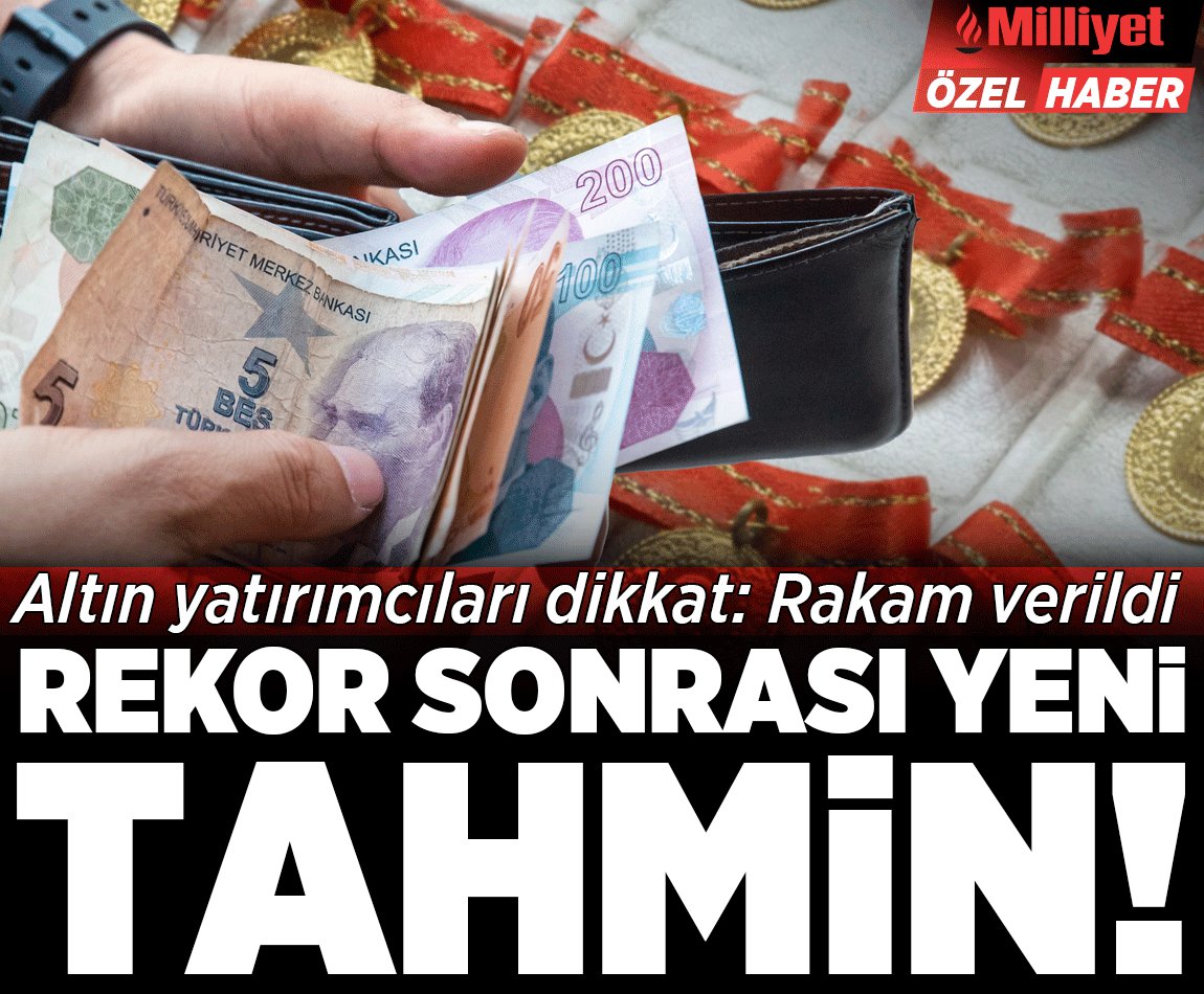 Altında yeni rekor sonrası çarpıcı tahmin! #ALTIN 
milliyet.com.tr/ekonomi/altind…
