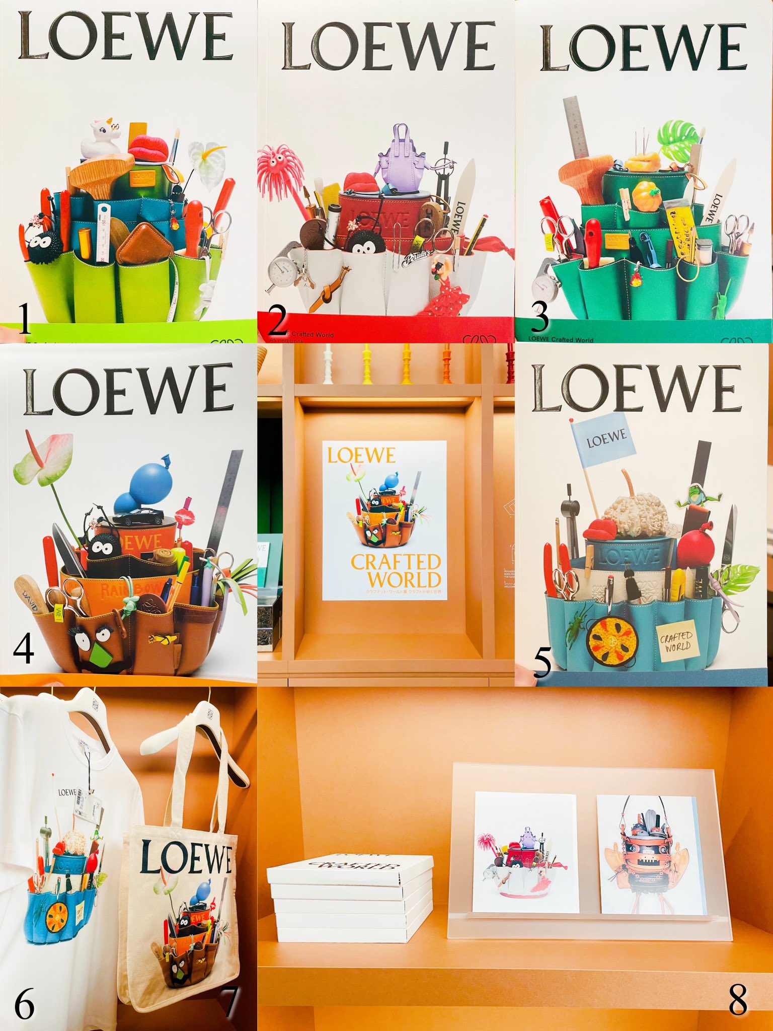 LOEWE クラフテッド・ワールド展限定 公式 ノートブック ジブリコラボ