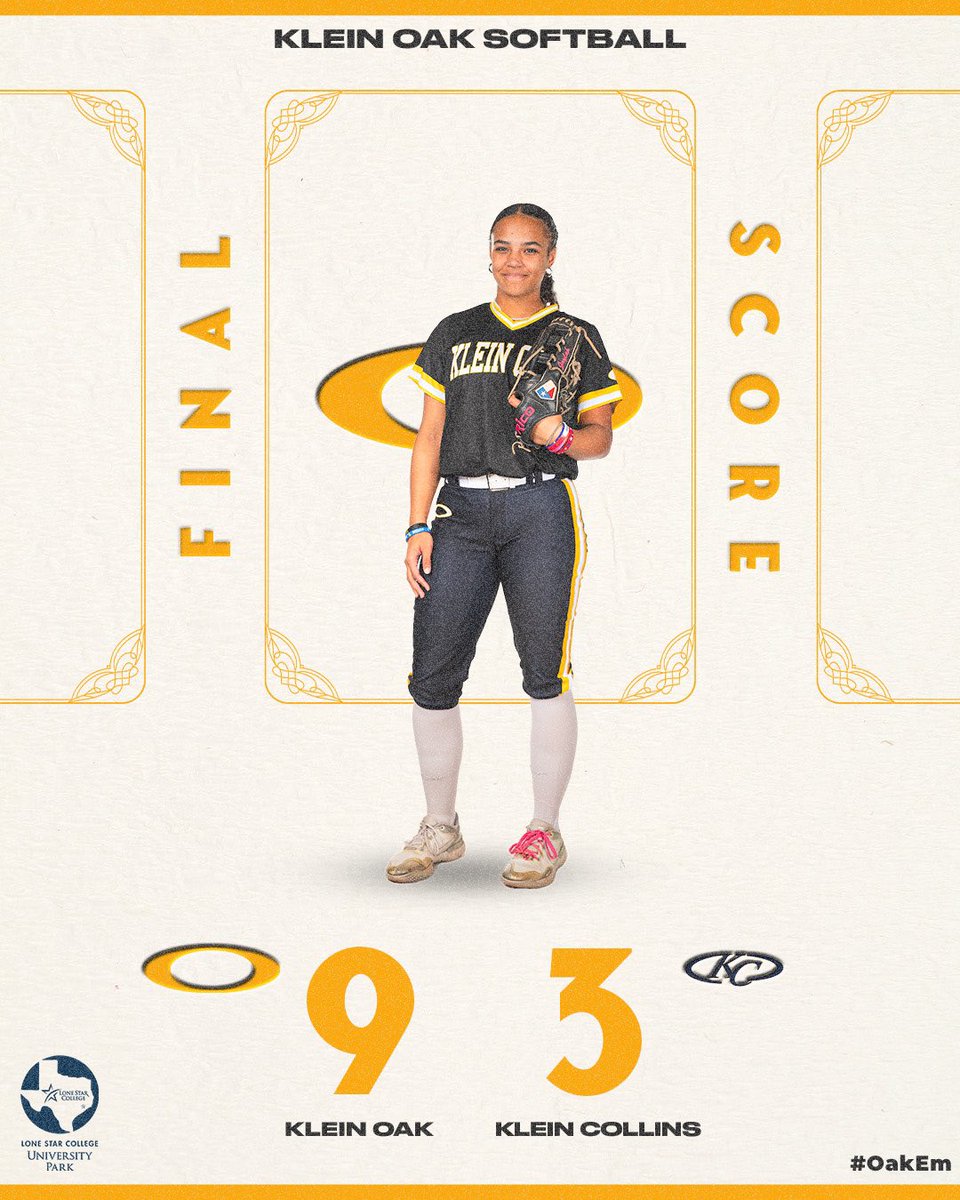 Klein Oak Softball tweet media