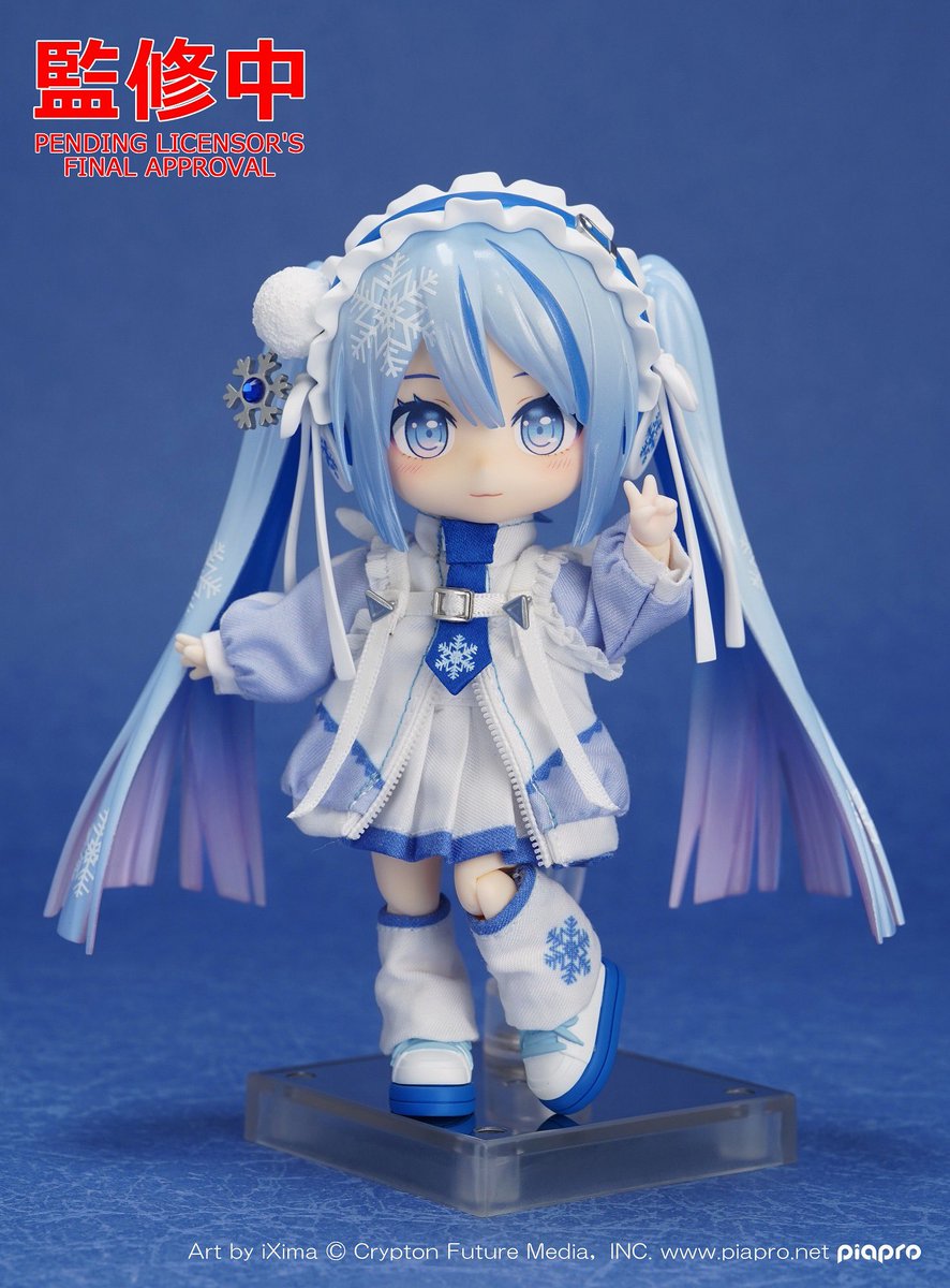＼#初音ミク 新作フィギュアまとめ／

#雪ミクのじかん
で公開したアイテムです✊

❄️ねんどろいどどーる 
❄️雪ミク Yukiiro Pop Ver.

雪ミクスカイタウン10周年記念のiXimaさんビジュアルがねんどろいどどーるになって登場予定です♪