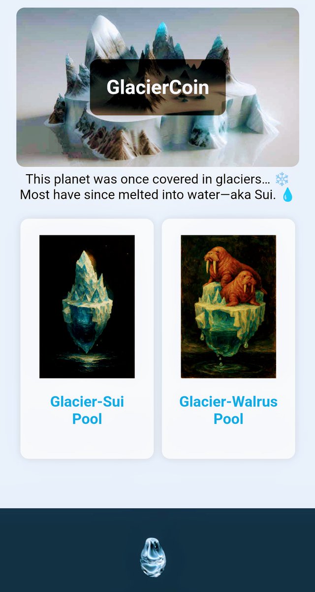 GlacierCoin's tweet photo. The Glacier website is now live on the  Walrus mainnet! 🌐❄️
Check it out now! 👀 

https://t.co/GwUd8rgM5Z

@WalrusProtocol @Walrus_CN https://t.co/v74aVHgQ3P