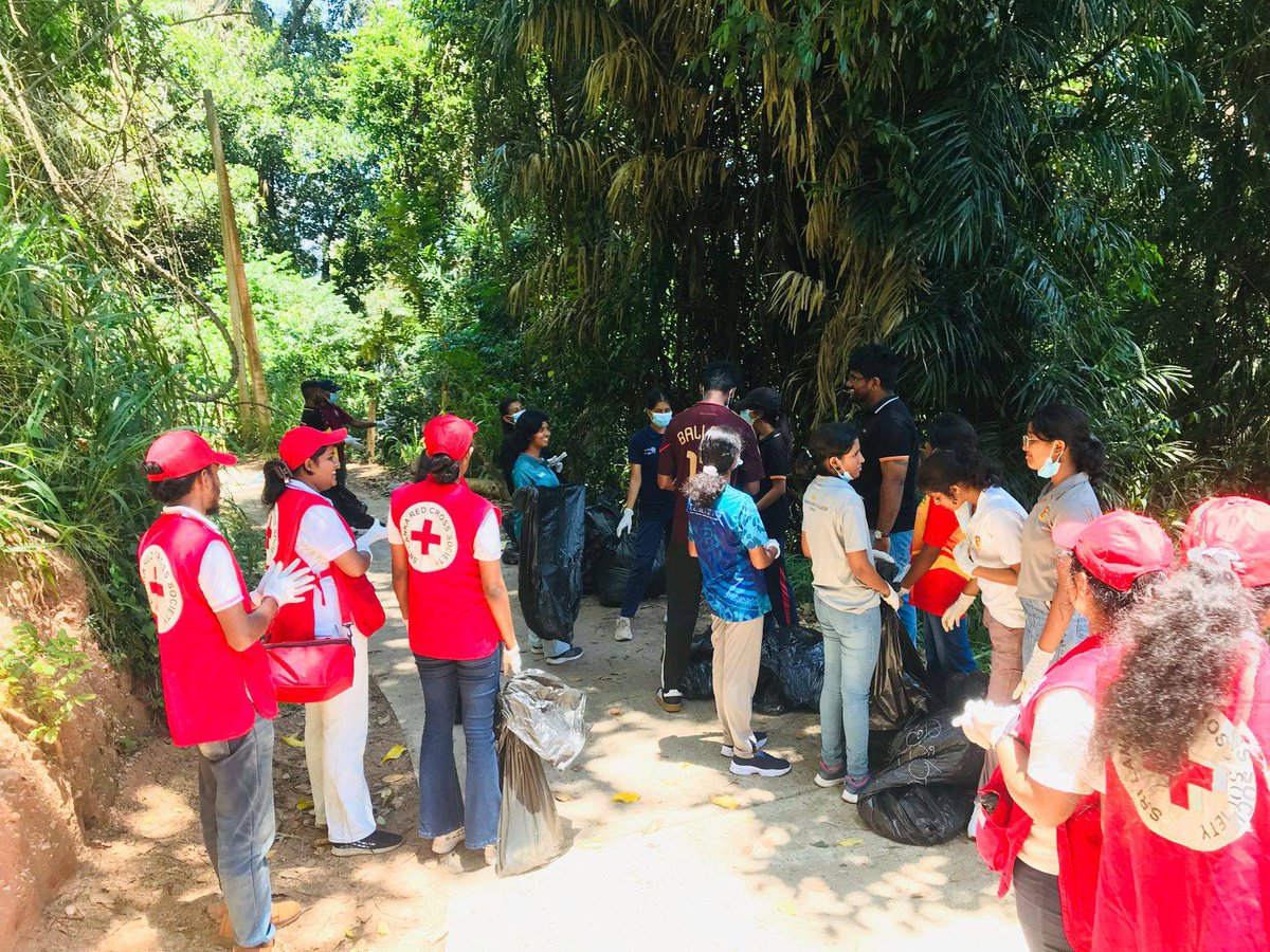 SLRedCross's tweet image. The @SLRedCross - Kandy Branch carried out a cleanup and restoration initiative at Udawatta Kele, demonstrating a strong commitment to environmental conservation. This effort aims to protect its biodiversity and preserve its natural beauty for future generations.
#slrcs