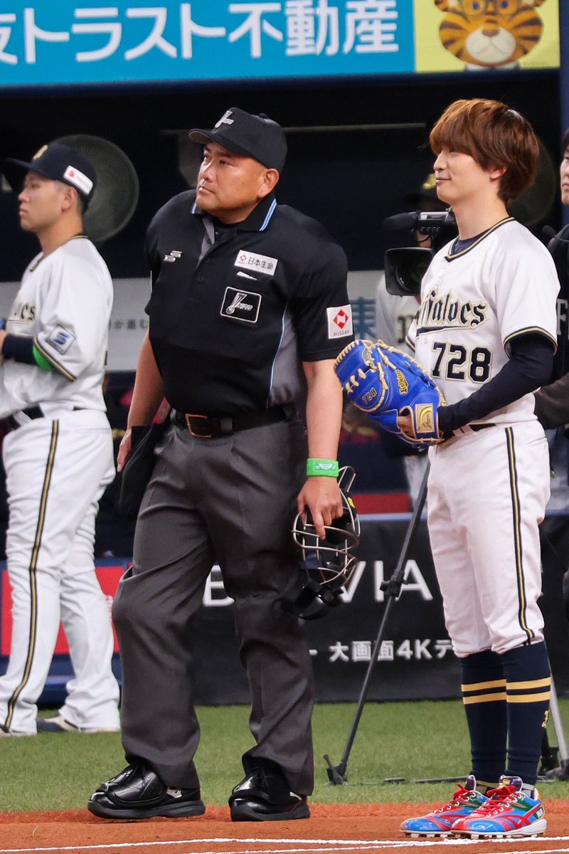 jfamnossy's tweet photo. 今年も観てきた丈くんの晴れ舞台⚾️💙
キンブレ演出あるとの事でオタクとしての全力注いできました✊🌟笑 https://t.co/7uXB4LRl3U