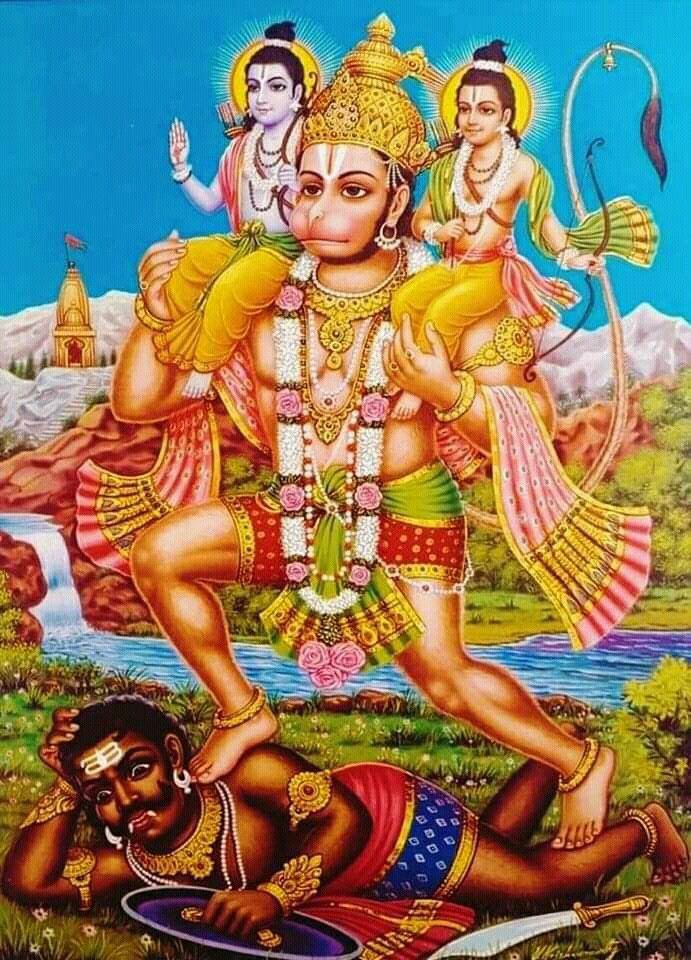desi_thug1's tweet photo. Post a Picture of Bajrangbali Hanuman From your Gallery and Write "Jai Jai Shri Ram" 🚩 https://t.co/yShW5aMO6n