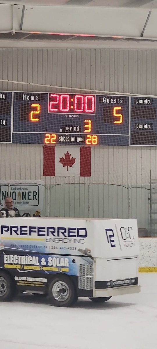 Raymore 5 (Eberle, Miller) Lumsden 2 (Eskra) after two periods #QVHHL <a href="/SaskForum/">Wicked Deadly Sask Senior Hockey Forum</a> <a href="/MondayNooner/">Monday Nooner</a>