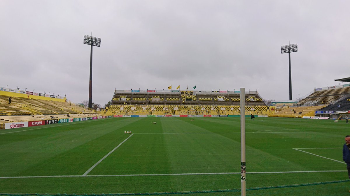 無事に到着！
本日、こちらから応援します(^o^)
よろしくお願いします！
#verdy