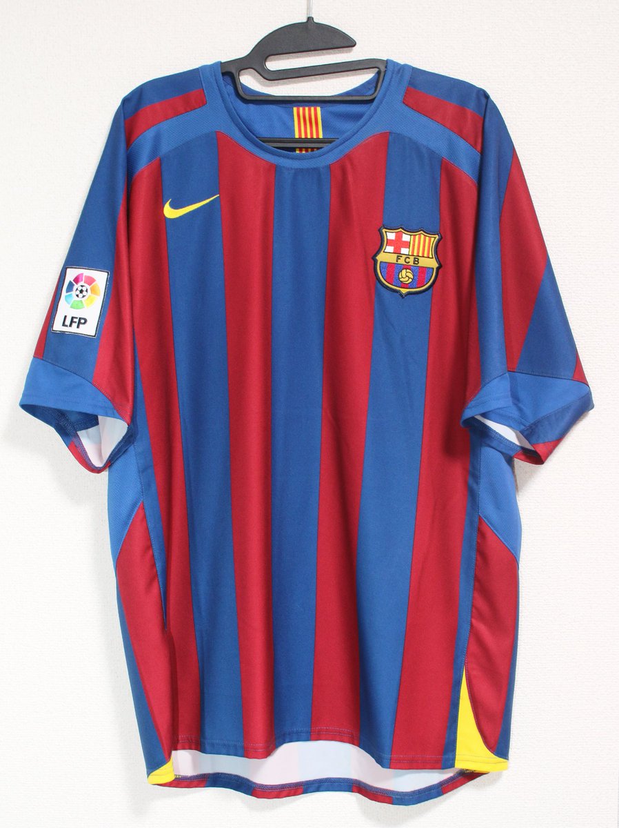メッシ バルセロナ 05/06 ユニフォーム。トップチーム2年目