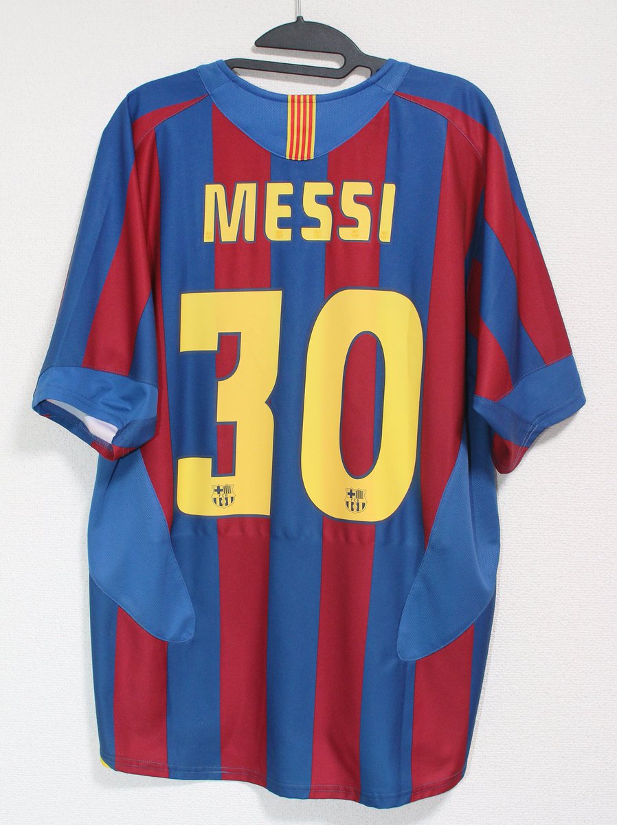 メッシ バルセロナ 05/06 ユニフォーム。トップチーム2年目