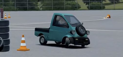 varietta975's tweet image. ダイハツ ミゼット Ⅱ
31馬力(or 33馬力)とAR中最低の出力となる車。しかし重量は580kgと軽量である。4速(or 3速)ミッションを搭載している。おそらく軽量化は不可。ハイエースと同じ「ネタ枠」となりそう。