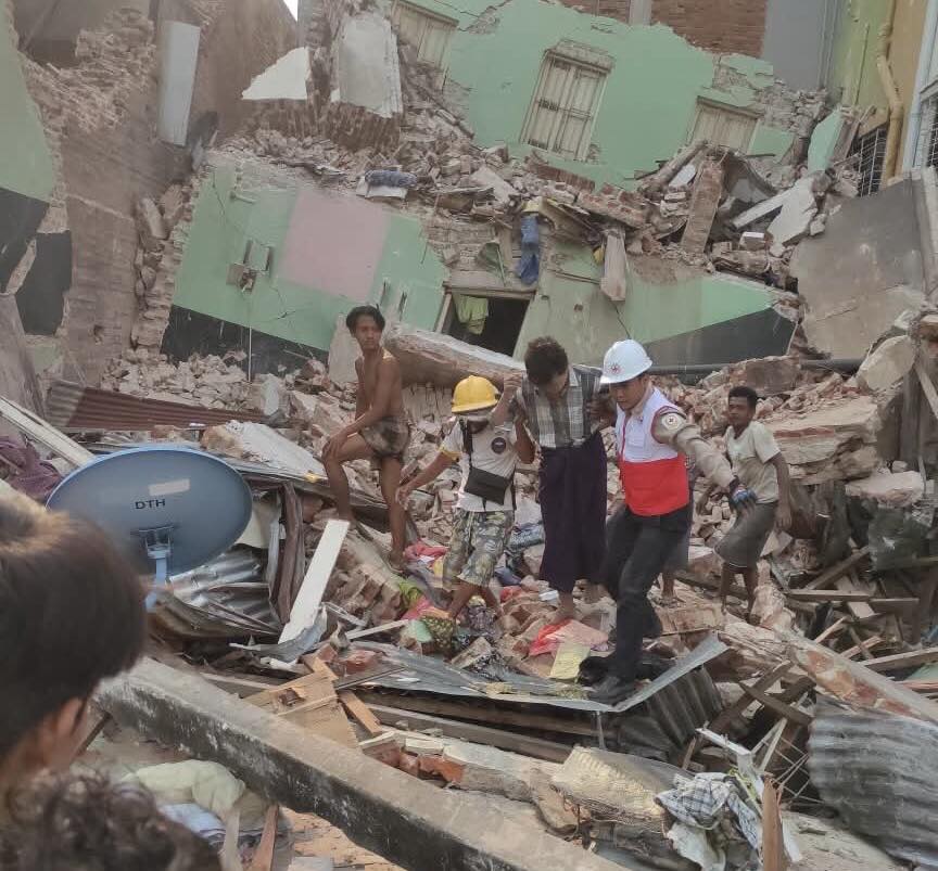 MyanmarRedCross's tweet image. 🚨Myanmar Red Cross: Ongoing Earthquake Response
⛑️We won’t stop. Support is ongoing. ❤️💪