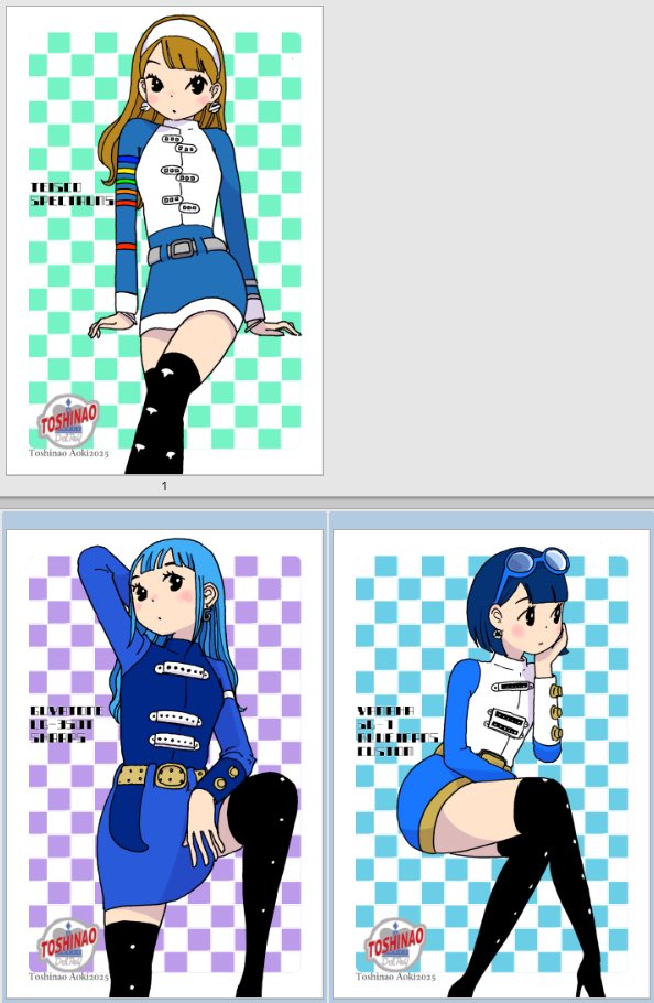ビリケンギャラリー「エレキでギュイーン」展では展示作品以外にテスコティックポストカード、ギター擬人化ポストカード、貼ればなんでもエレキギターなってしまう(音は出ません)原寸ピックアップシールを販売します。