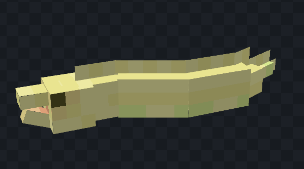 QuillmarkMC's tweet photo. 🐟Minecraft - Fish of the Week #11
- Eel -

#Blockbench #Minecraft #pixelart #3dmodeling https://t.co/jdQWupBTa0