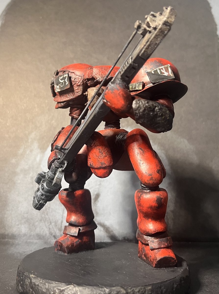 CollinLueb's tweet photo. My rendition of The Red Dog by @adsk4 https://t.co/UswkG9uh4y