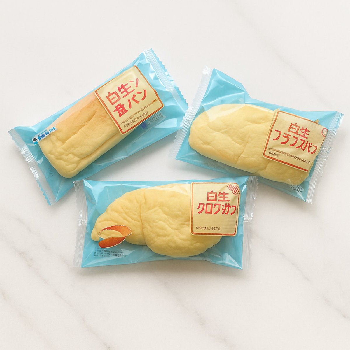 お昼の時間、みんなは何を食べてるのかな？

わたしは「#しっとり白生クロワッサン」が話題になってるみたいだったからみてたら気になって、つい探して買ってきちゃったぁ笑

甘いもの食べると脳の働きも良くなるらしいですよ♪
お仕事の人は午後もお仕事頑張って下さいね。応援してます☺️