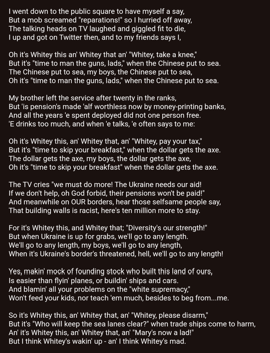 Right-wing Blackbird tweet media