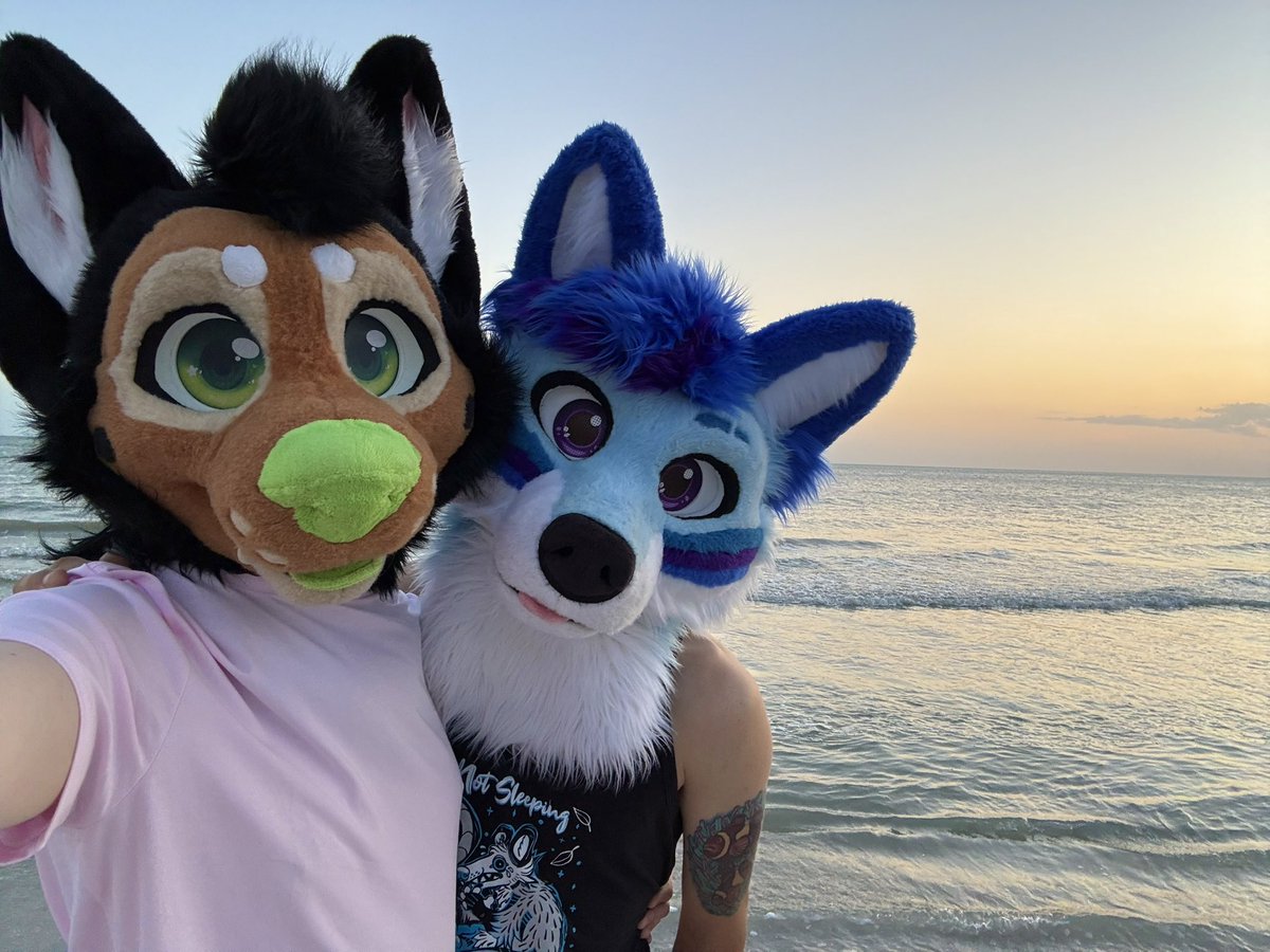Chuckles Shep -⃝⃤ (@chucklesshep) on Twitter photo Enjoyed watching the sunset with <a href="/Shaltekdog/">Shaltek 🩵🔜Megaplex</a> earlier it was nice! 🌅 :3
He even sat me in his lap while we watched it (づ_ど) Enjoyed watching the sunset with <a href="/Shaltekdog/">Shaltek 🩵🔜Megaplex</a> earlier it was nice! 🌅 :3
He even sat me in his lap while we watched it (づ_ど)