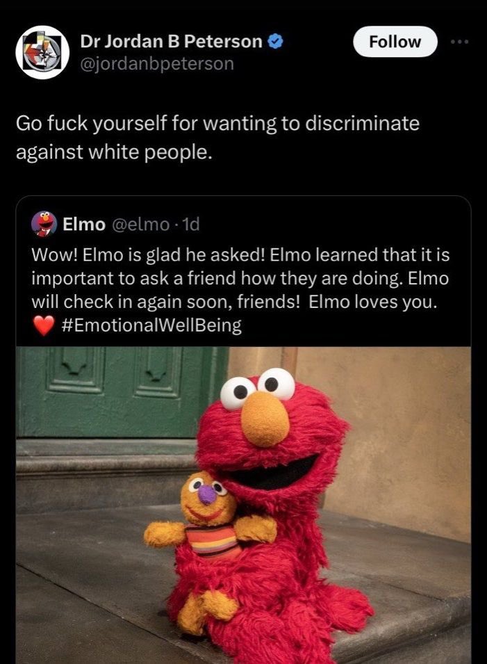 Sharks_Priv's tweet image. Republicans being so viscerally mad at Elmo &amp;amp; friends is always so amusing
