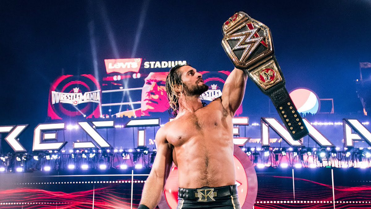 reigns_era's tweet image. Seth Rollins Heist of the Century is officially a decade old.